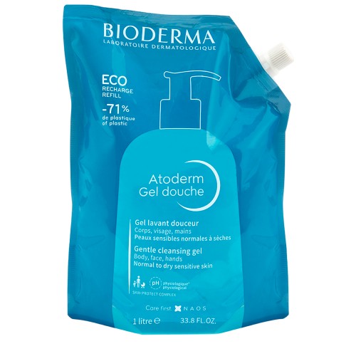 Bioderma Atoderm Gel de Duche Recarga 1L