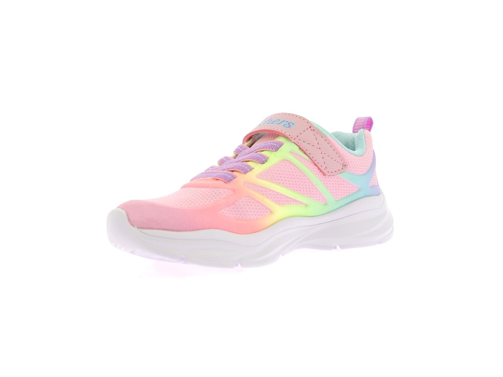 Skechers-303503L Matières combinées Multicolore