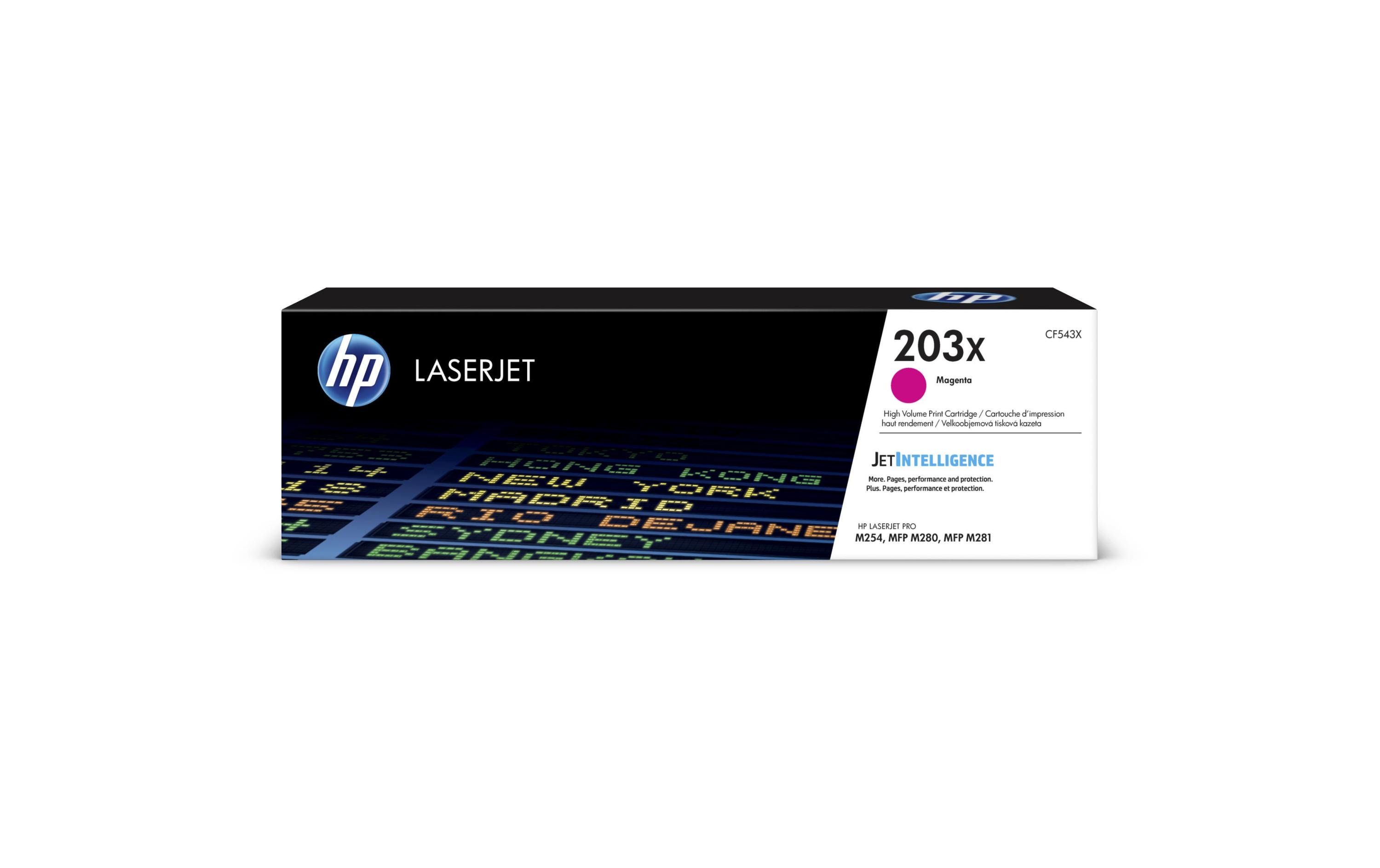 Toner Nr. 203X (CF543X) Magenta<br>Tonerkartusche