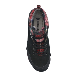 nigata tex  Bi-mat. rubber 1/s.suede 84 black  Noir
