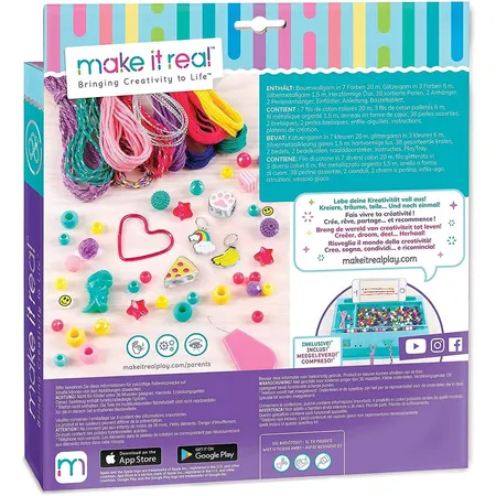 make it real Sommerparty, Bastelset, DIY Schmuckset, Kreativ-Kit für Kinder
