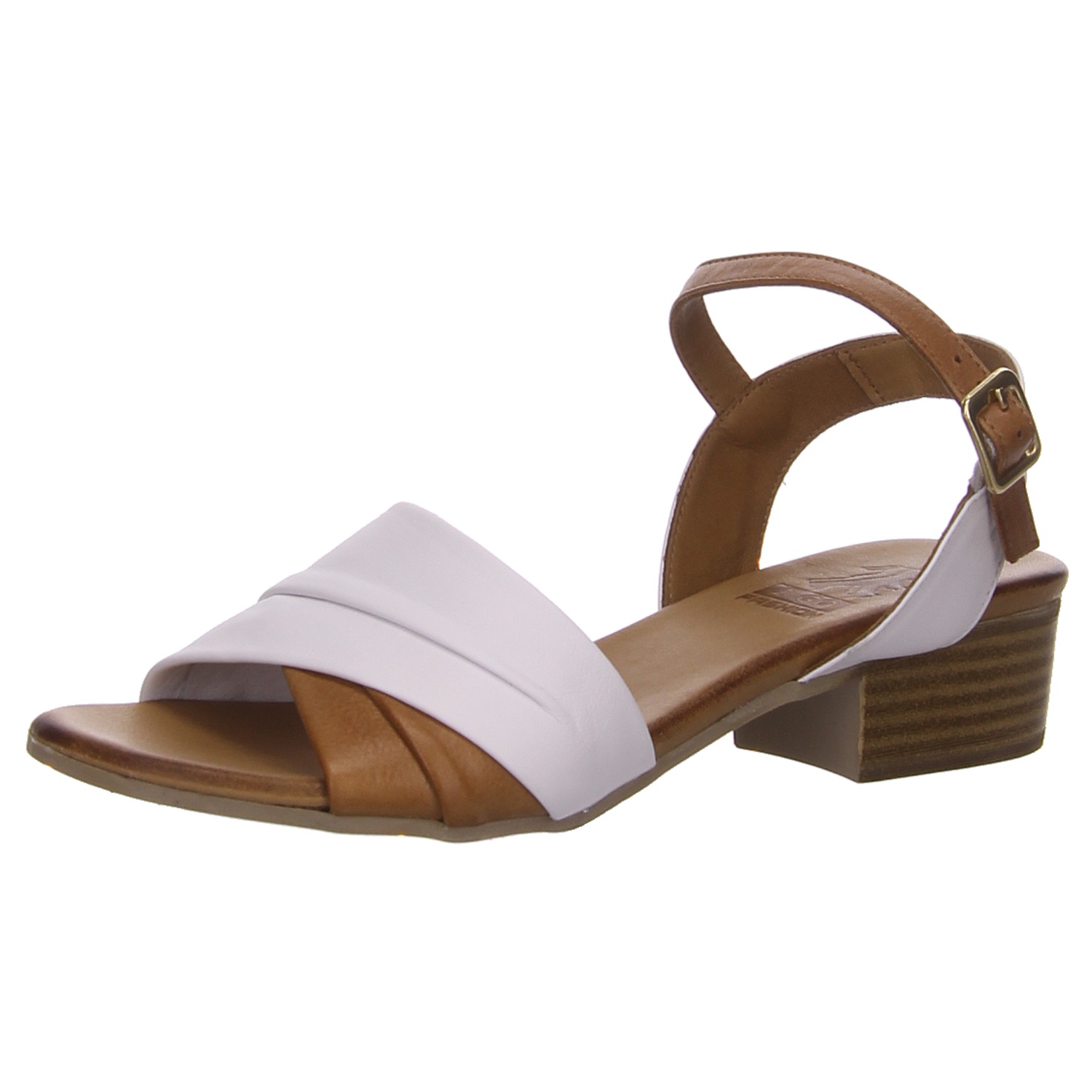 2 Go Damensandalette weiß weiss/weiss kombi