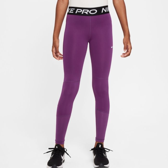 Nike Junior Lange tights Pro Tight Lilla