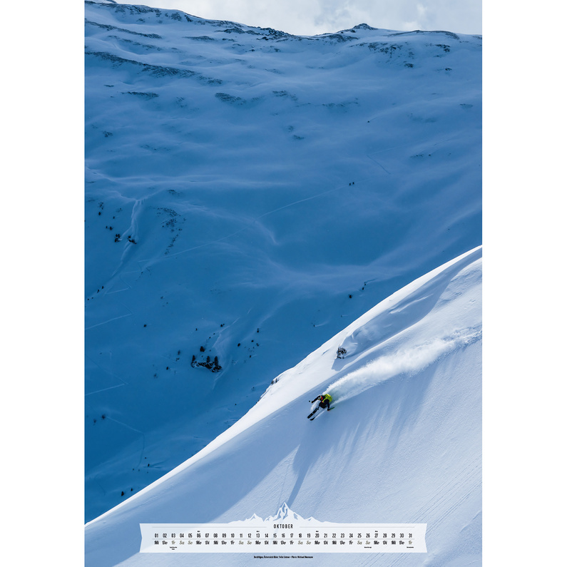 TMMS-Verlag Best of Powder 2025 Kalender
