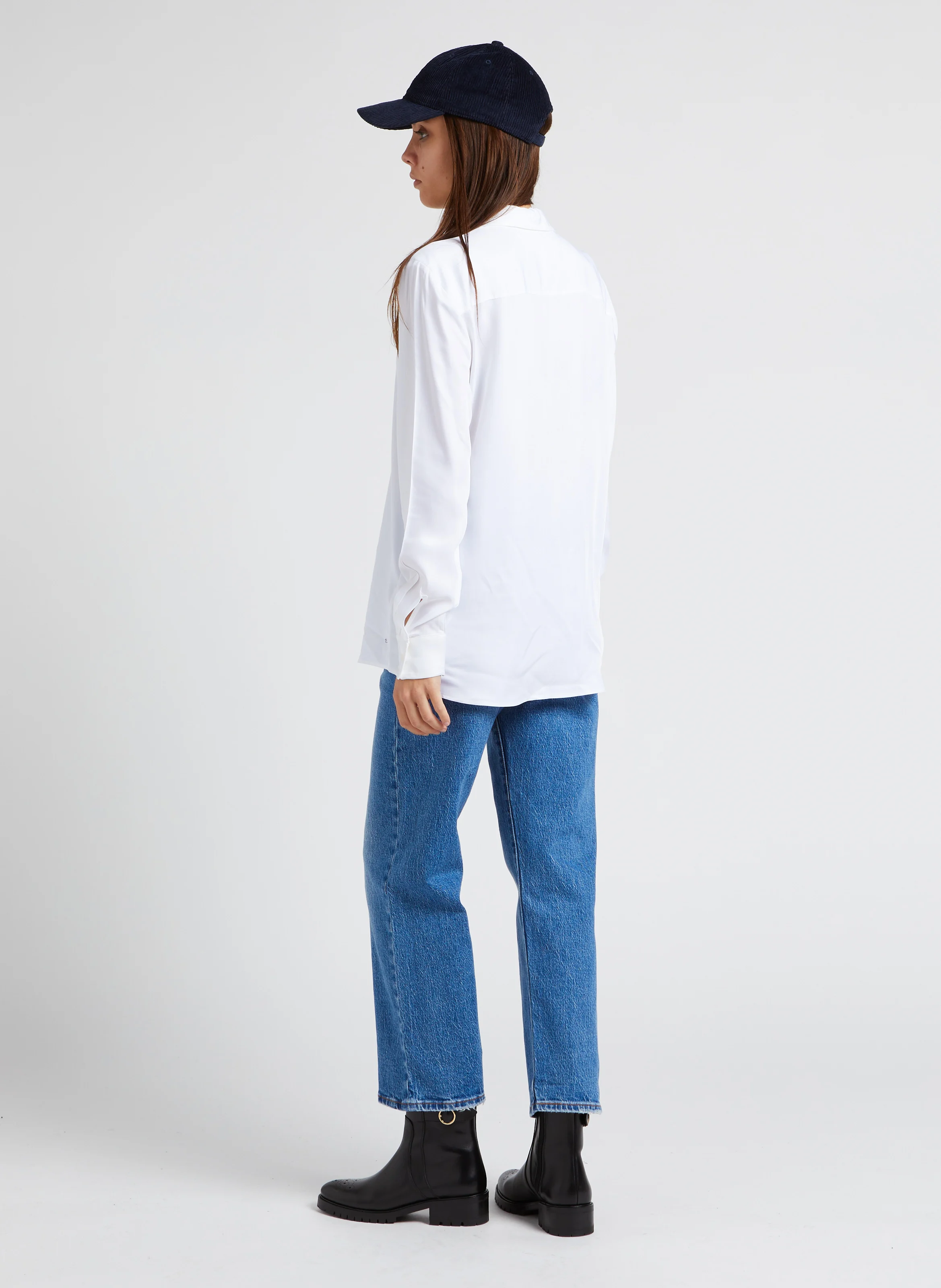 BENETT - Bottes en cuir lisse | Noir