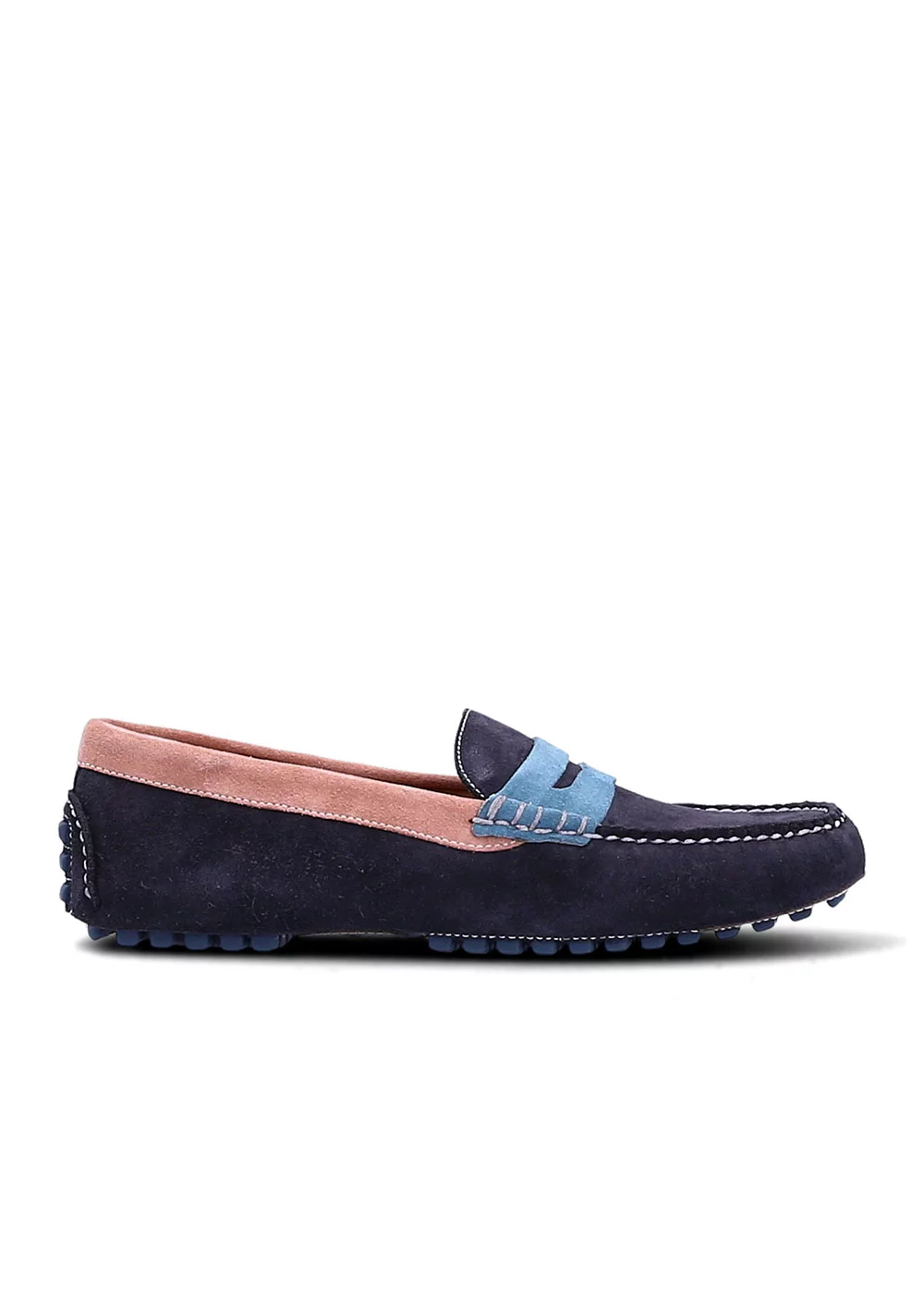 BUCK DRIVER VELOURS TRICOLORE