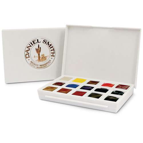 DANIEL SMITH Aquarell-Sets, halbe Näpfchen