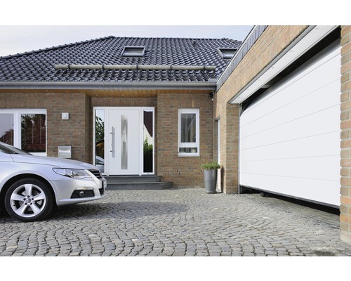 EcoStar ISOPRO IP 020 S voordeur, 1100 x 2100 mm, linksdraaiend, RAL 9016 verkeerswit, inclusief beslagset, RVS-kruk, veiligheidsprofielcilinder met 5 sleutels