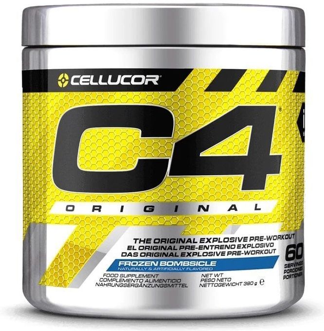 Cellucor C4 Original Pre Workout - Frozen Bombsicle - Pre-workout - 60 doseringen (390 gram)