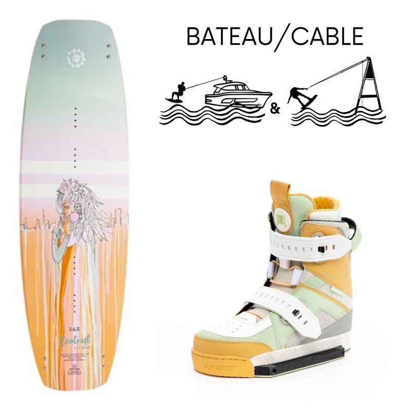 Pack Wakeboard Slingshot Contrast / Jewel 2022 - The Corner Shop