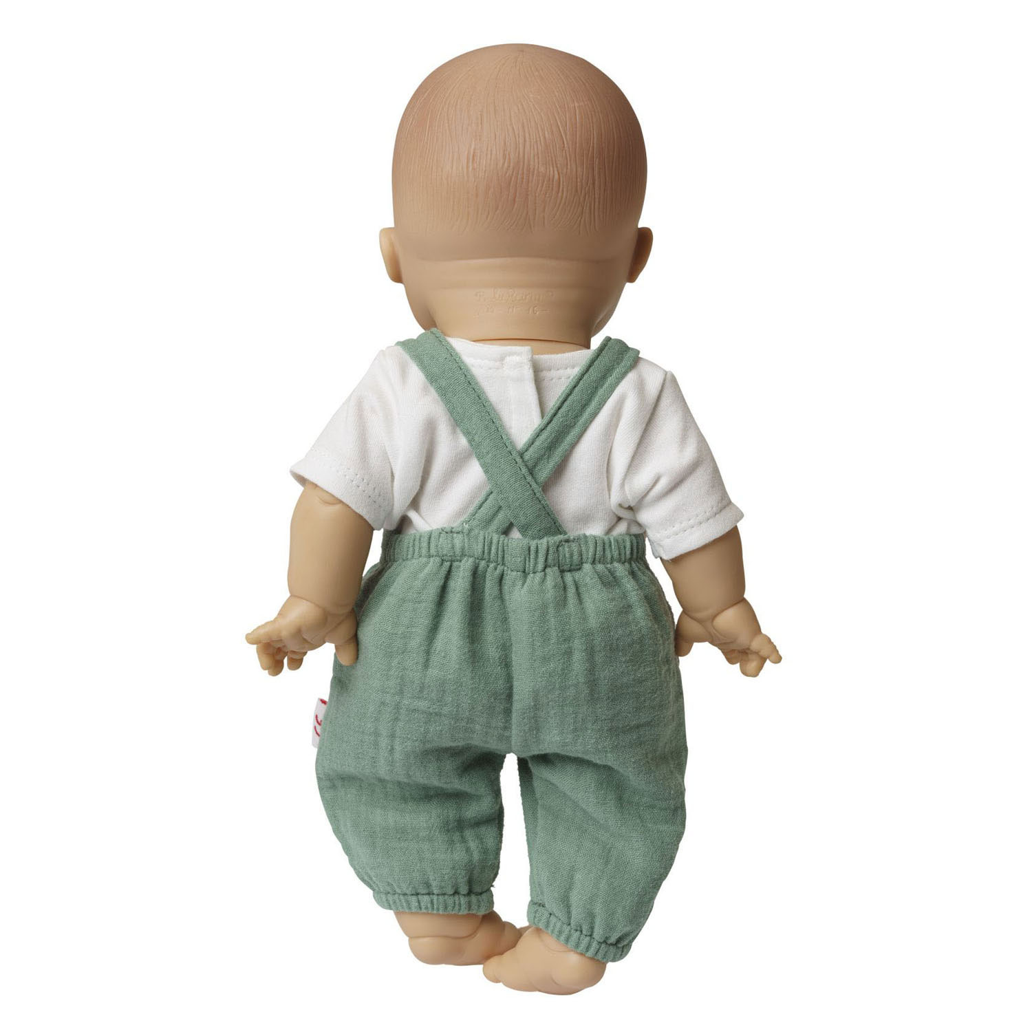 Poppen Tuinbroek Groen, 28-35 cm