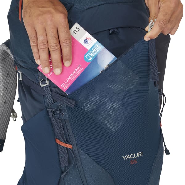 Sac à dos randonnée LOWE ALPINE YACURI 55 TEMPEST BLUE
