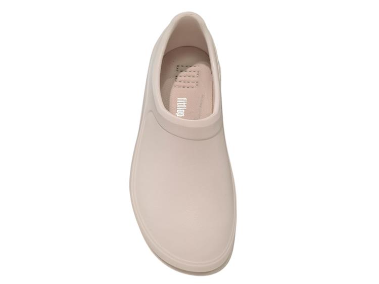 FitFlop Industrail Clog Urban White