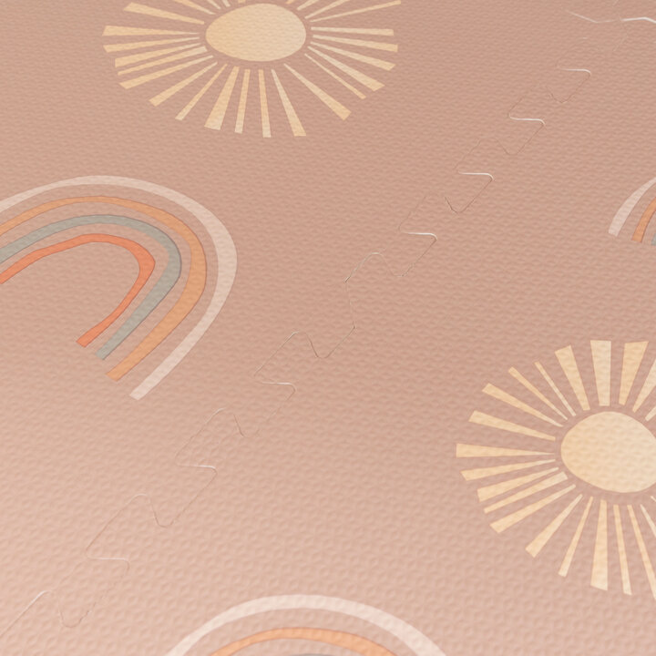 Foam puzzelmat - Alfie Sun Roze