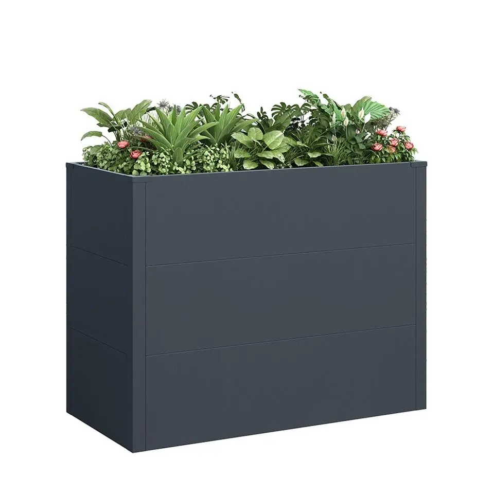 Plantenbak horeca - 100 x 50 x 77 cm - Antraciet