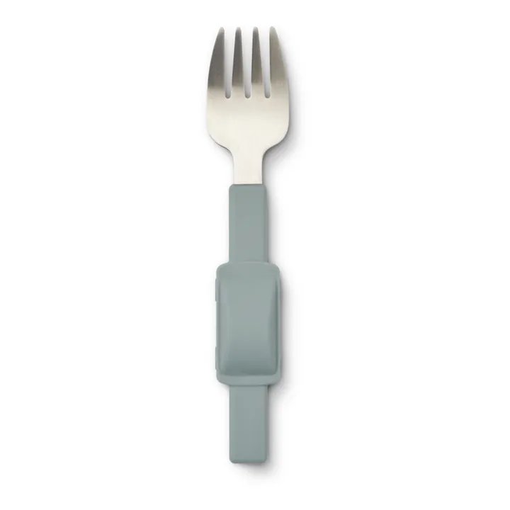Liewood Couverts en inox Tove - Set de 3 | Blue fog mix