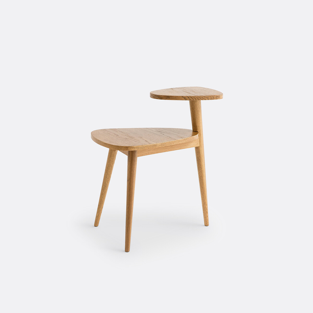 LA REDOUTE INTERIEURS<br>Mesa lateral vintage com tampo duplo, Quilda