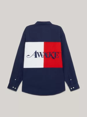 Camiseta Tommy x Awaw NY com logo nas costas