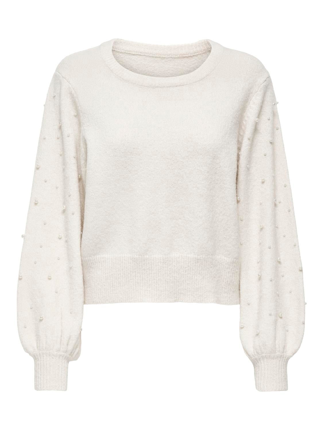 ONLKINNE Strickpullover Cloud Dancer