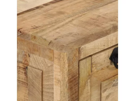 Banc de rangement de chaussures 85x40x45 Bois de manguier