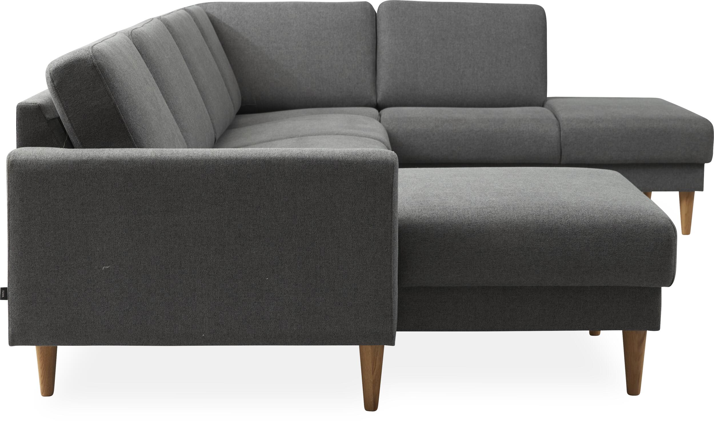Linea venstrevendt hjørnesofa med chaiselong