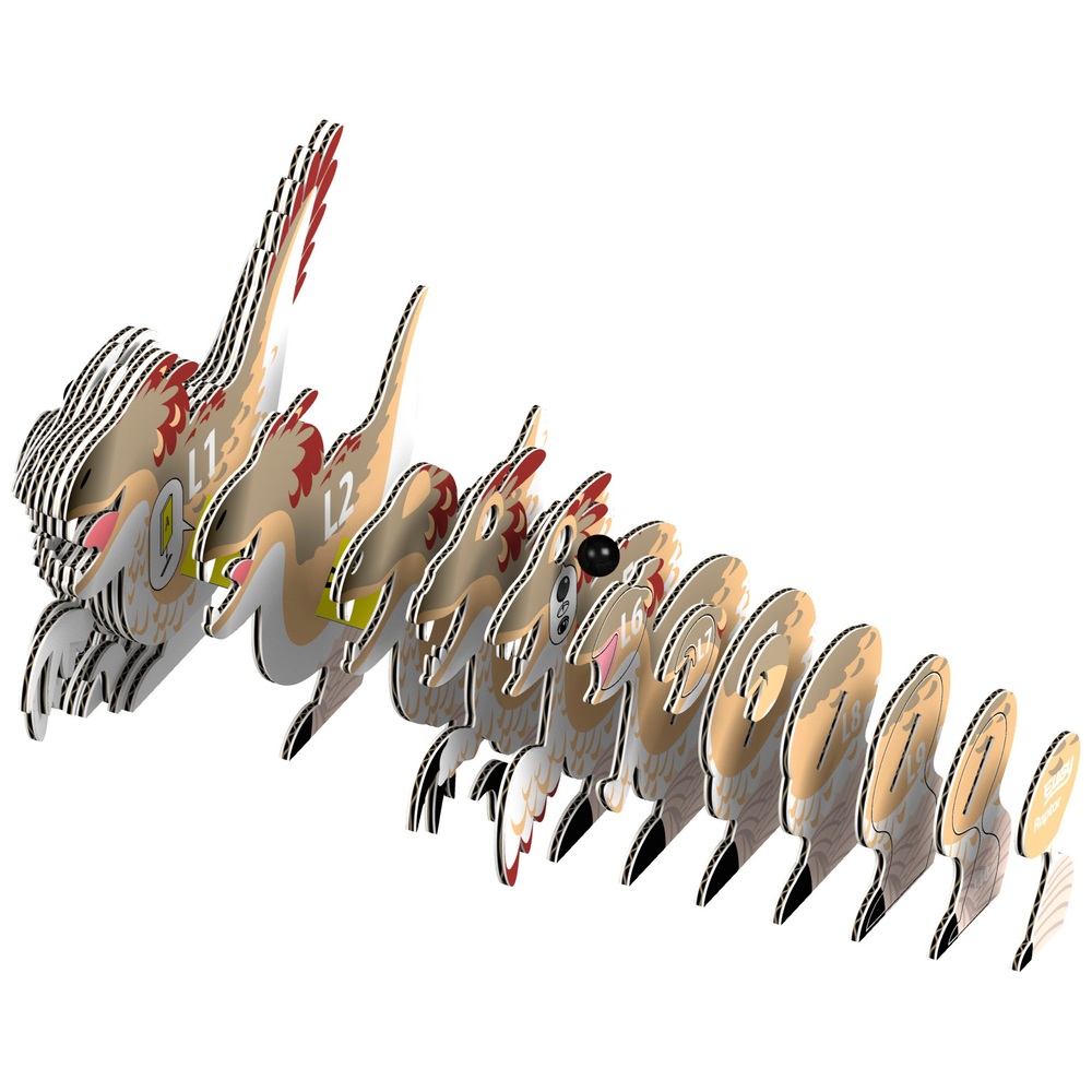 EUGY Raptor 3D-Kartonmodellbausatz