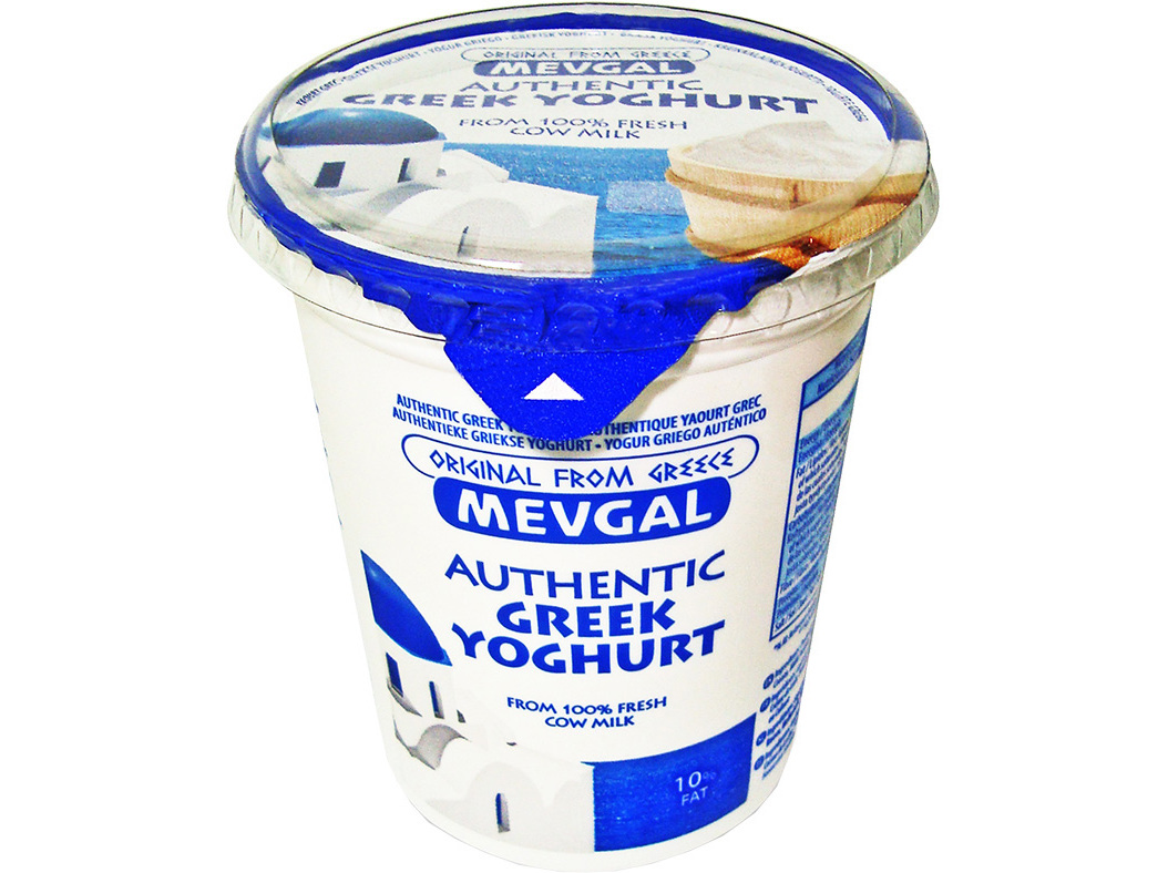 IOGURTE MEVGAL GREGO NATURAL 10% MEIO GORDO 500G