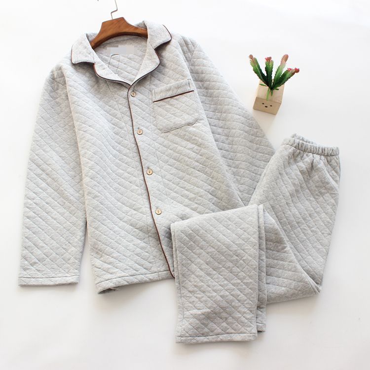 Dogini - Bijpassende pyjamaset voor koppels: top met lange mouwen + broek