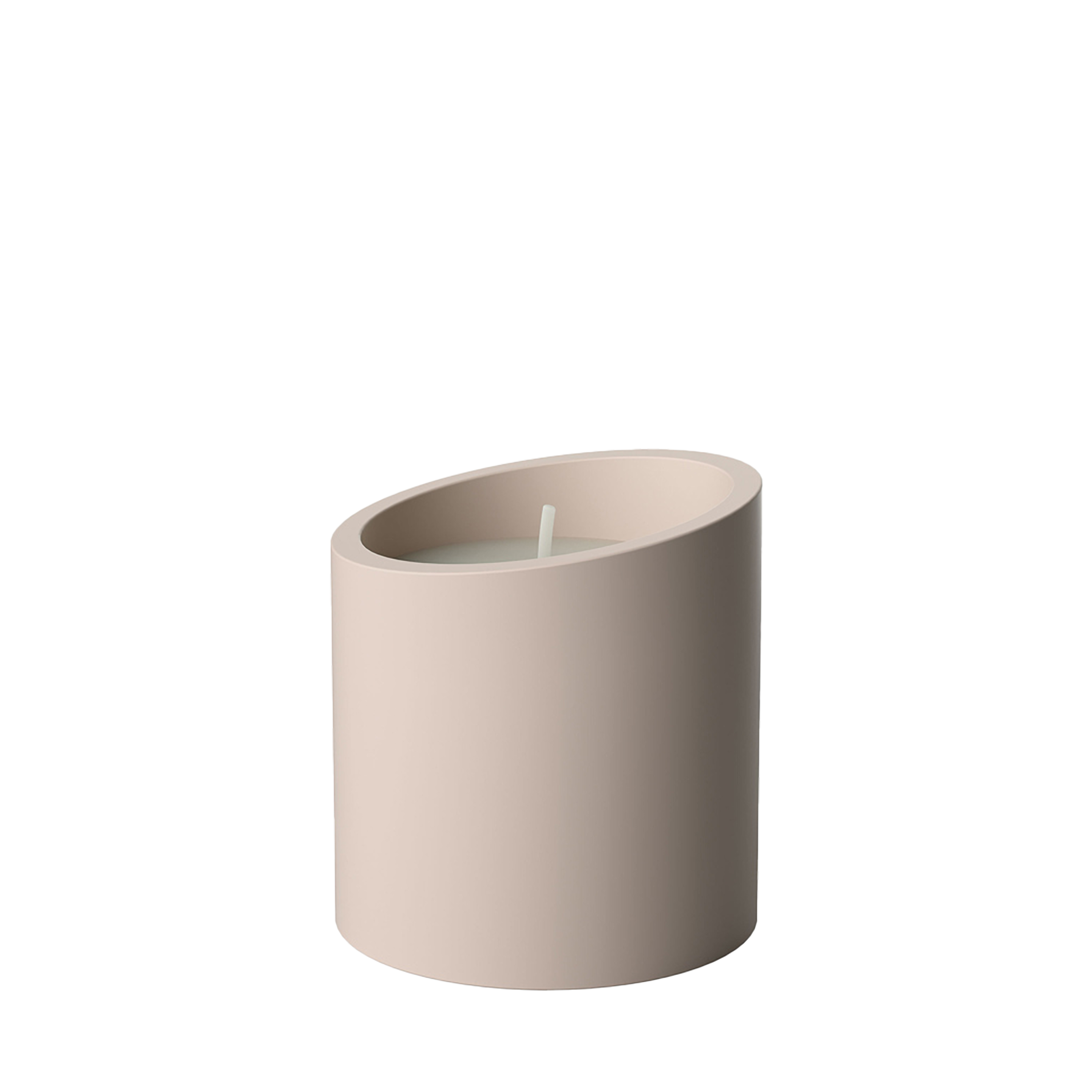 NewMoon Scented candle Beige, 3.4'' x 3.6''