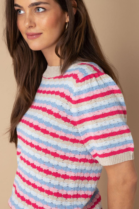 Ivy Beau multi color dames trui