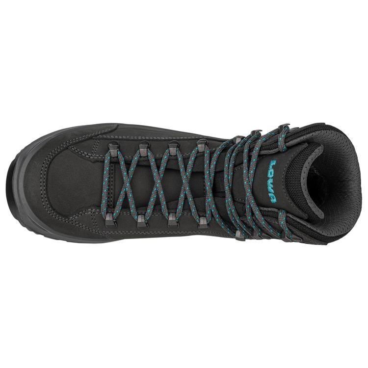 LOWA Renegade Evo Gtx Mid 321918 asphalt/trkis