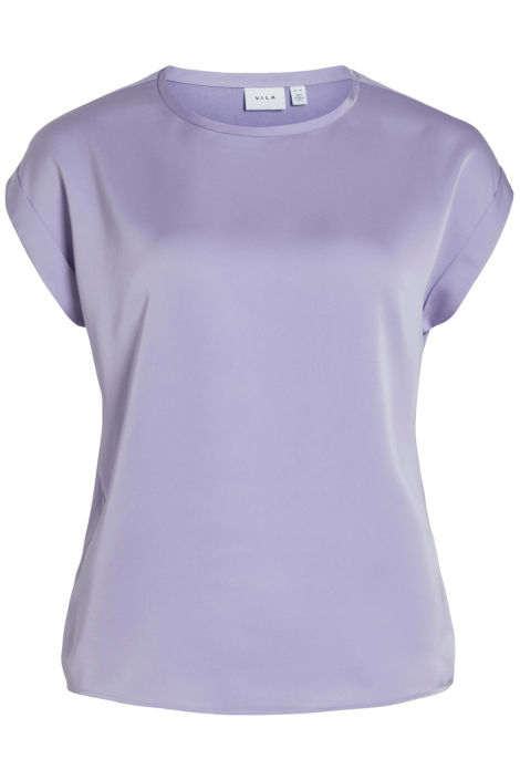 Vila paarse dames t-shirt
