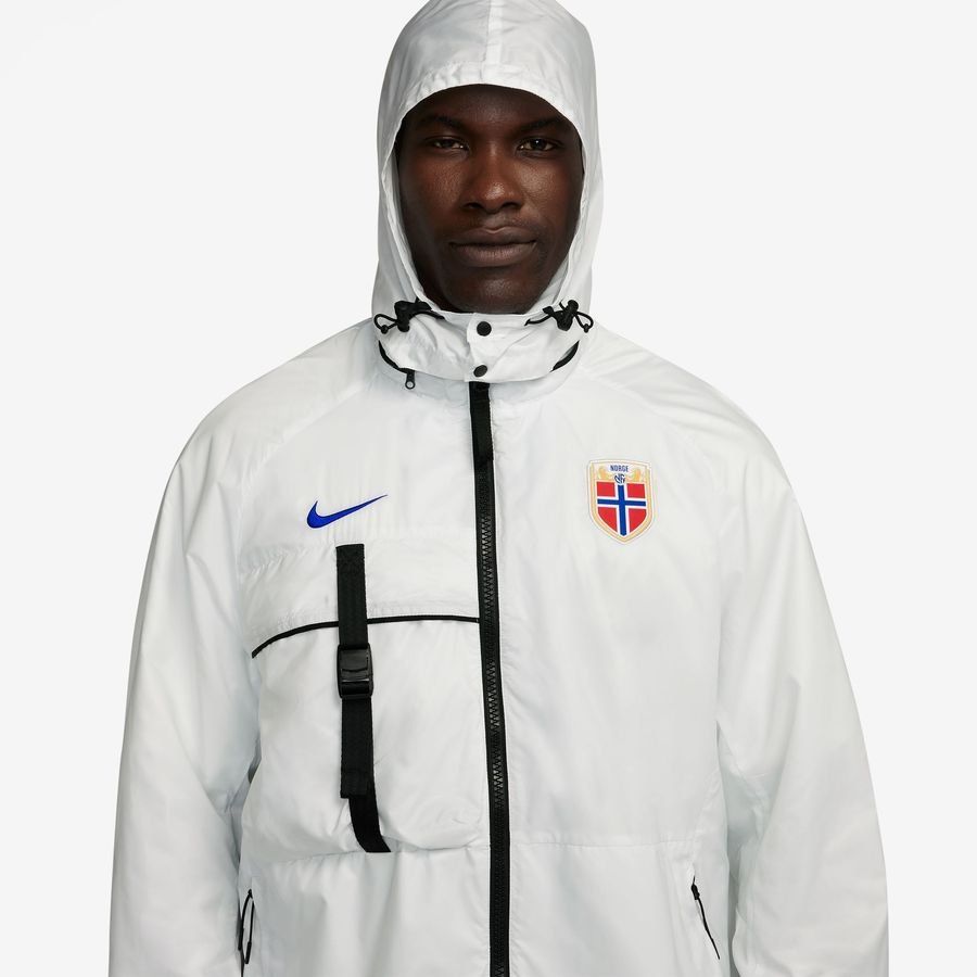 Norvège Veste d'Entraînement HALO Anthem - Blanc/Bleu Royal