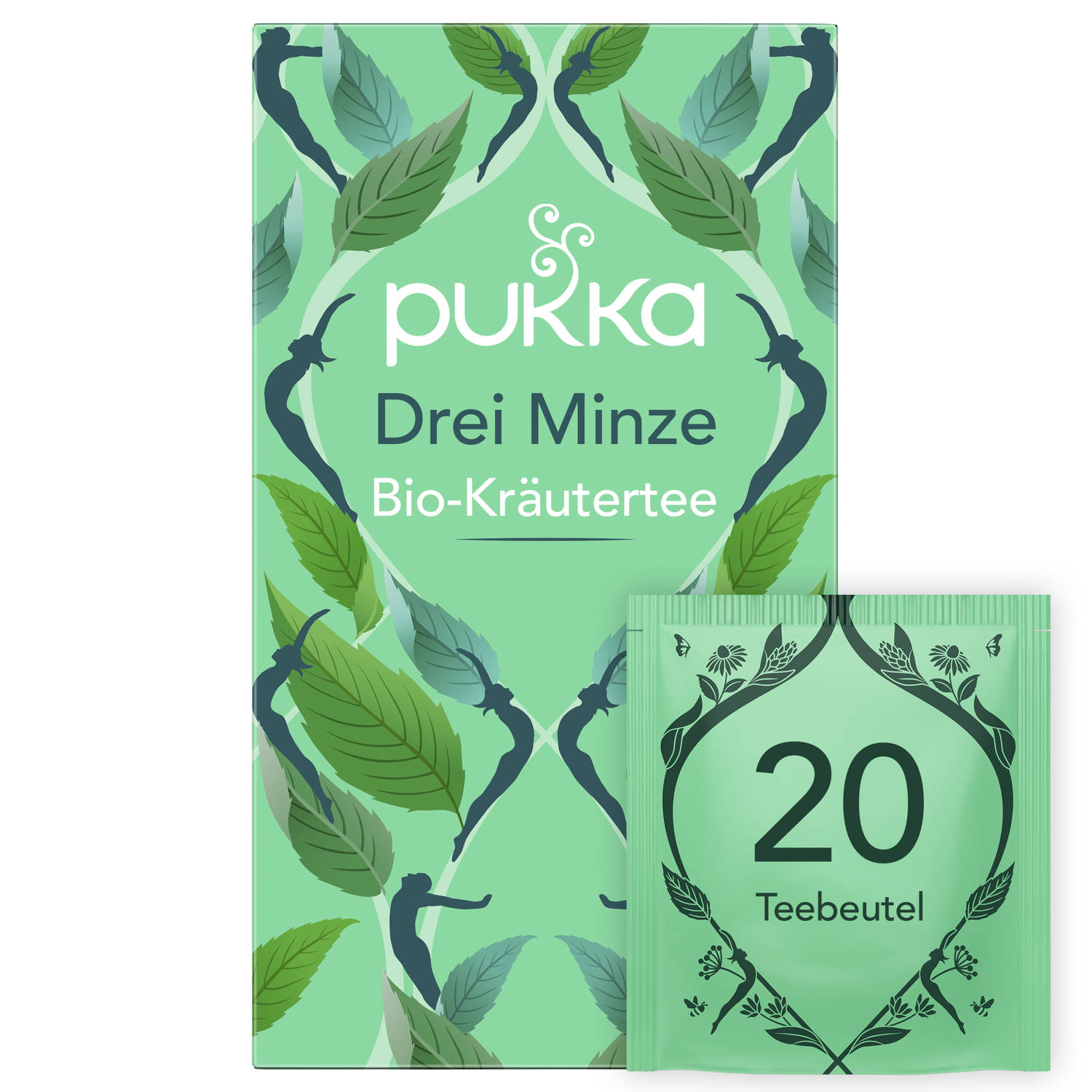 PUKKA Drei Minze Tee Tees Bio Btl 20 Stk
