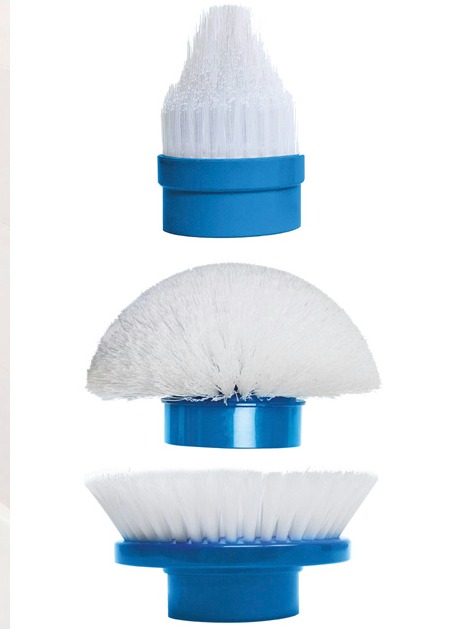 Bürsten, 3er-Set, für die Hurricane Spin Scrubber Reinigungsbürste