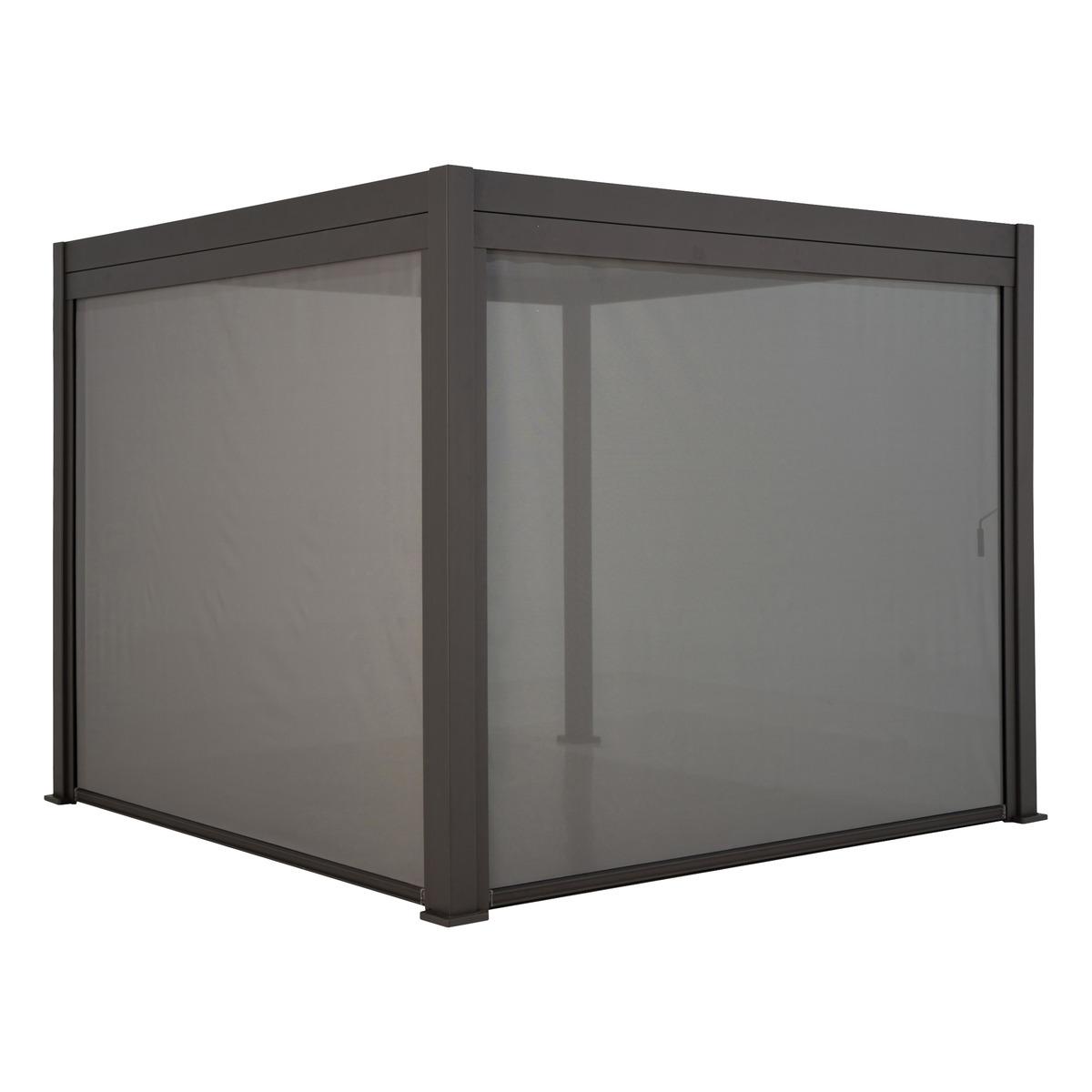 STORE 4M PERGOLA EVORA GRAPHITE