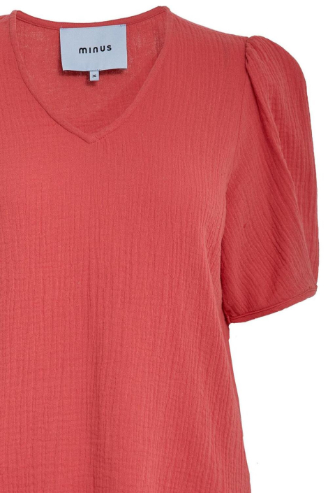 Minus oranje dames blouse