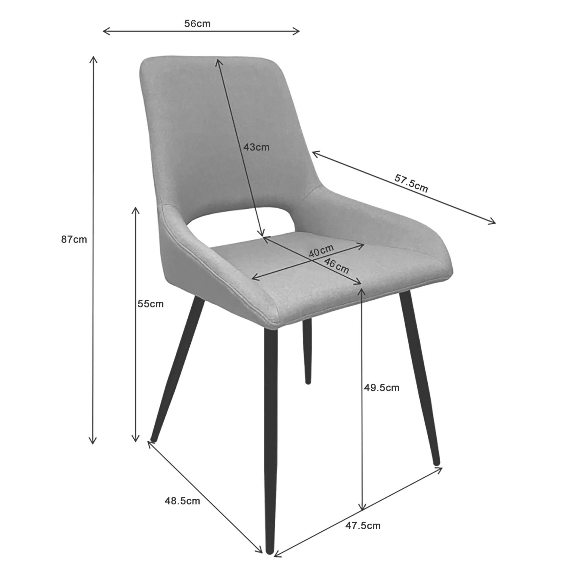 GOODproduct Esszimmerstuhl »Derrek« ()