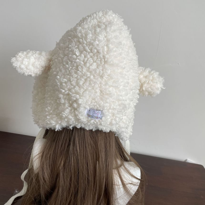 Epoch - Schapenimitatiebont muts / handschoenen / beenwarmers