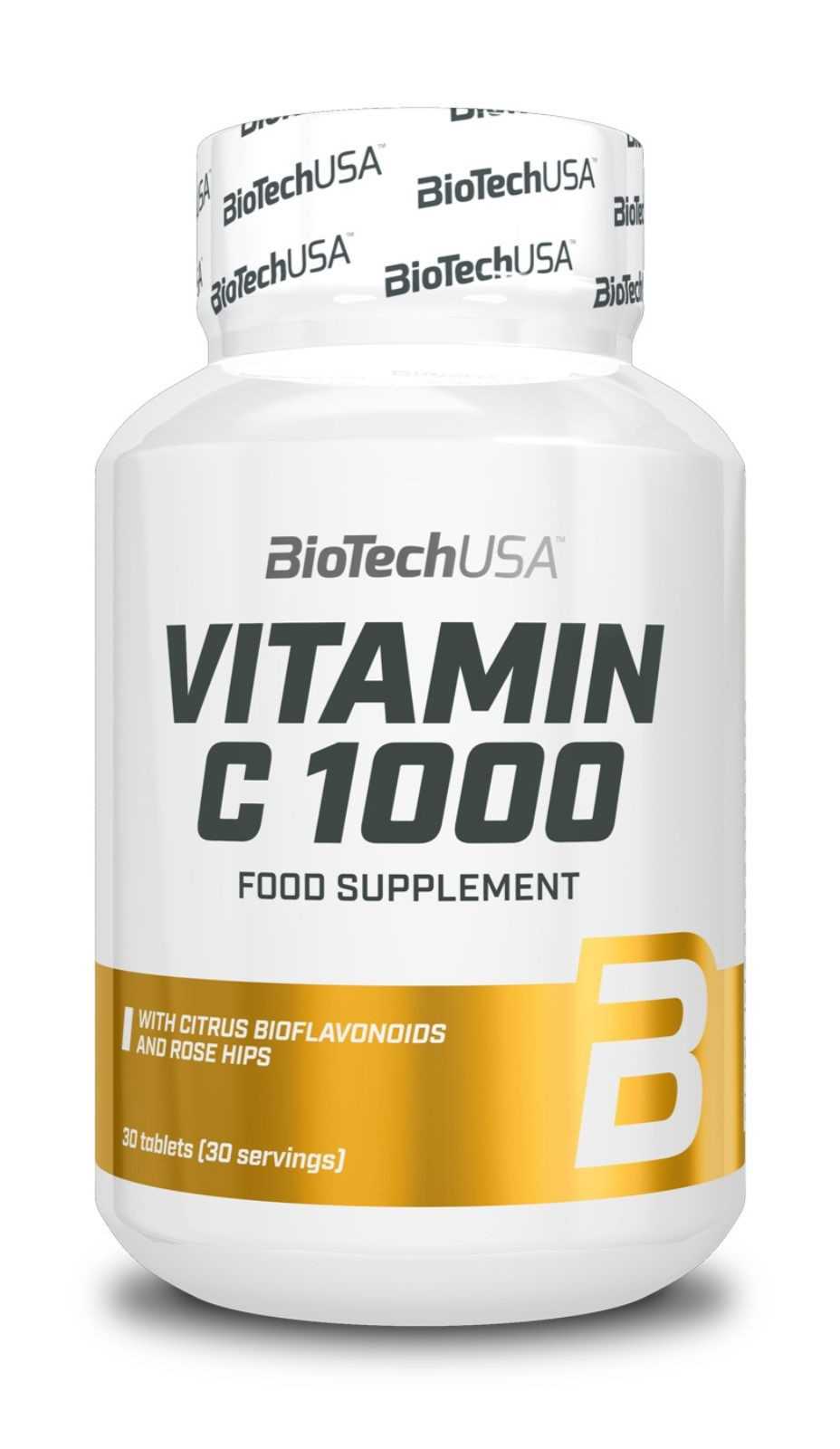 Biotech USA Vitamina C 1000 30 comprimidos