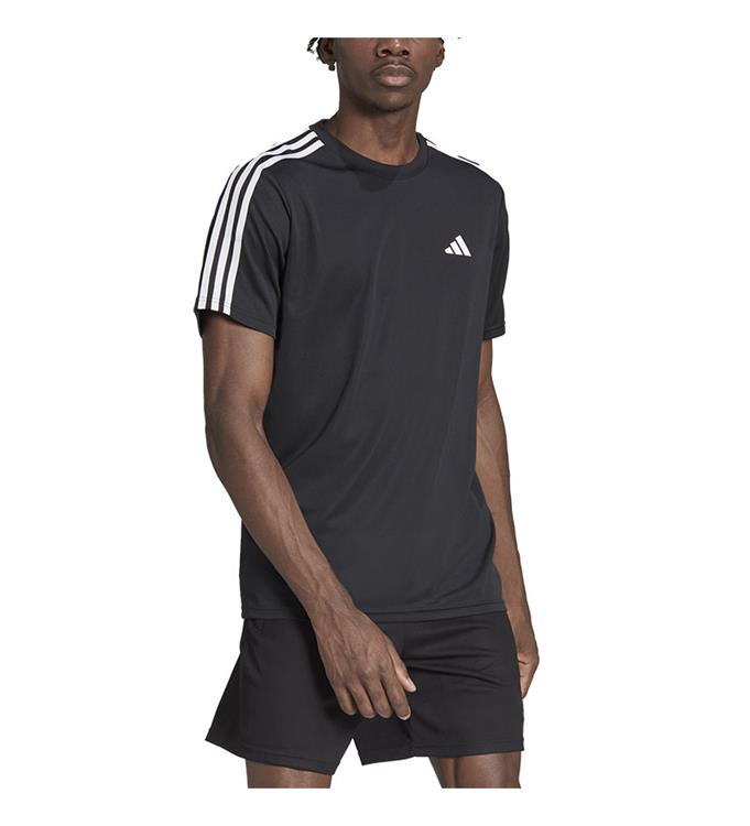 adidas Men Train Essentials Base 3-Stripes T-Shirt