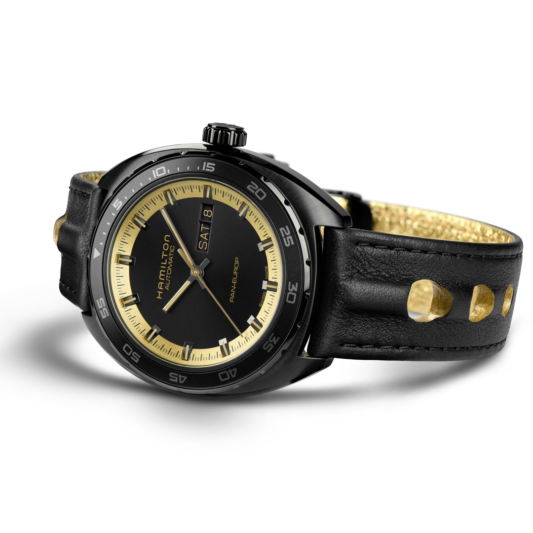 Hamilton American Classic Pan Europ Day Date Auto