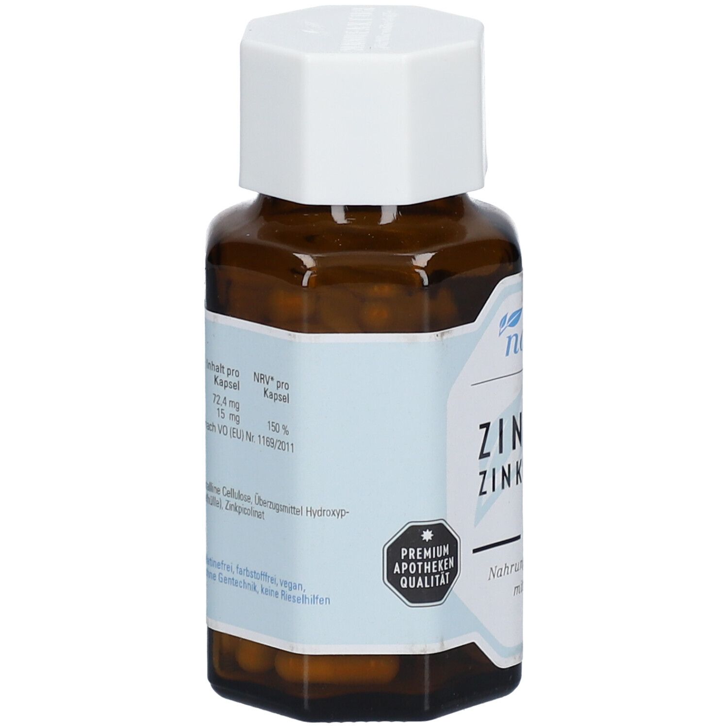 naturafit ZINK 15 mg ZINKPICOLINAT