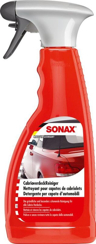 SONAX - Cabriodak Reiniger - 500ml - Voor Stoffen Daken