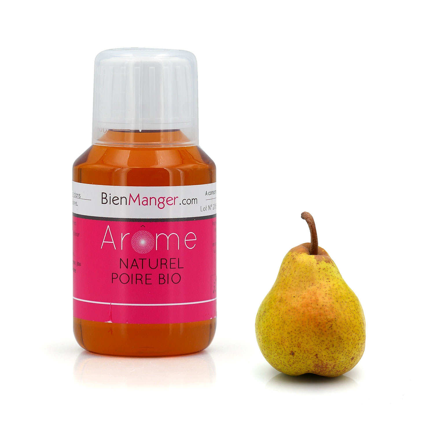 Arôme alimentaire naturel de poire bio