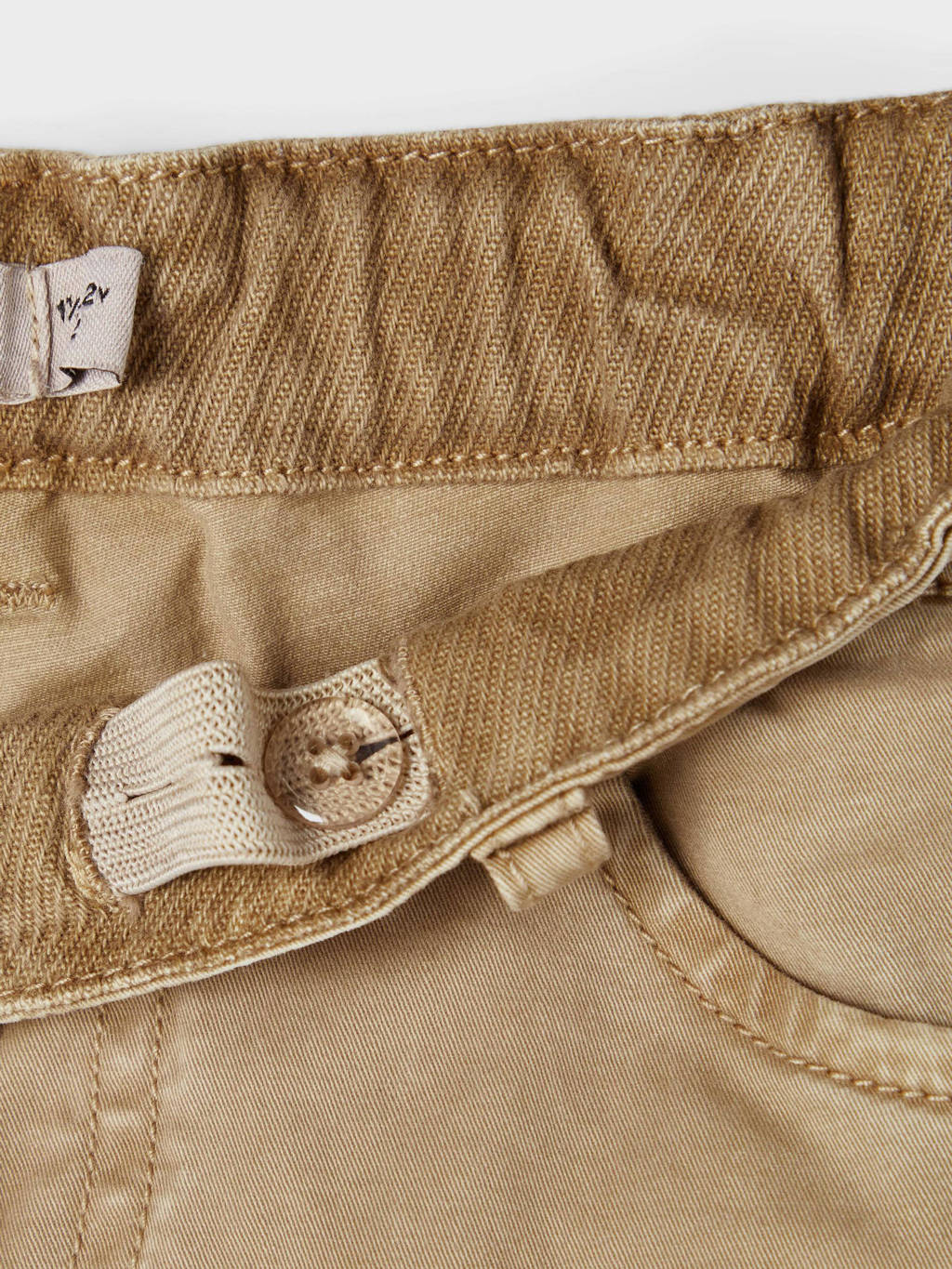 NAME IT regular fit cargobroek NMMBEN zand