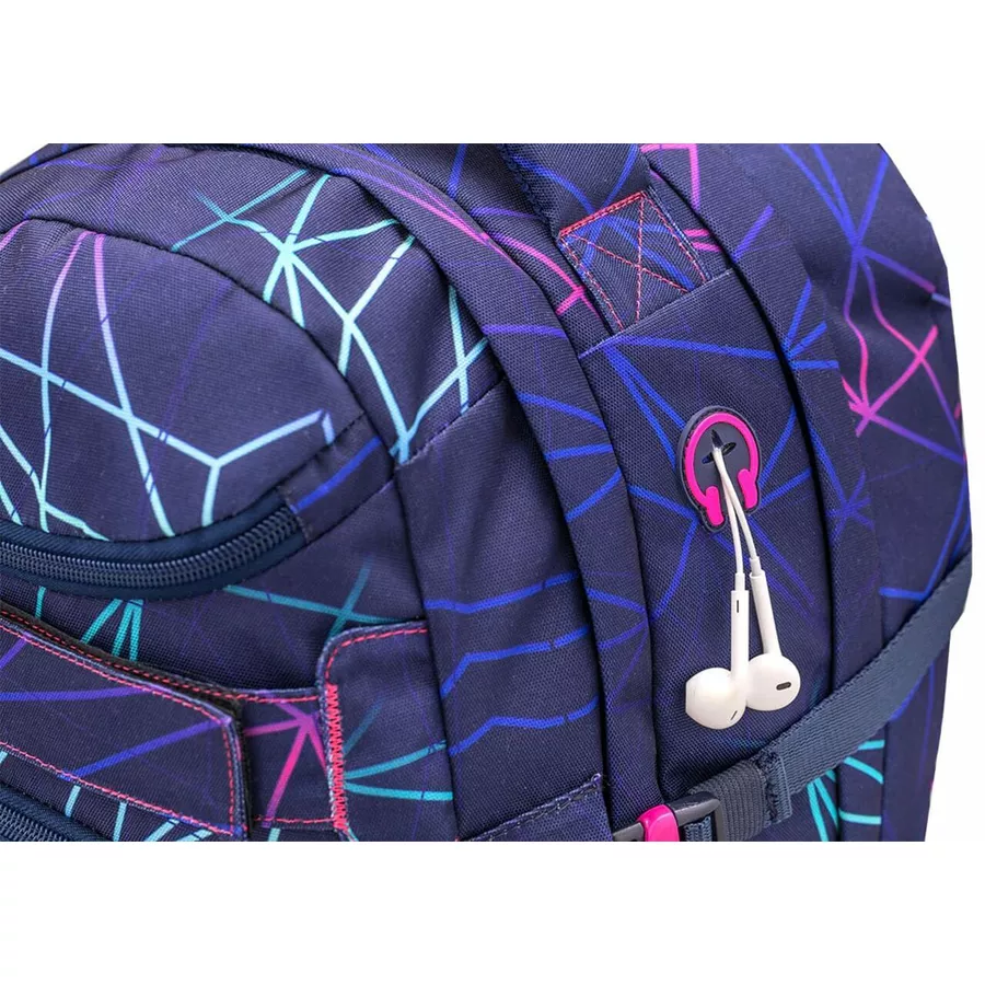 WAVE Rucksack Infinity Stripes Purple