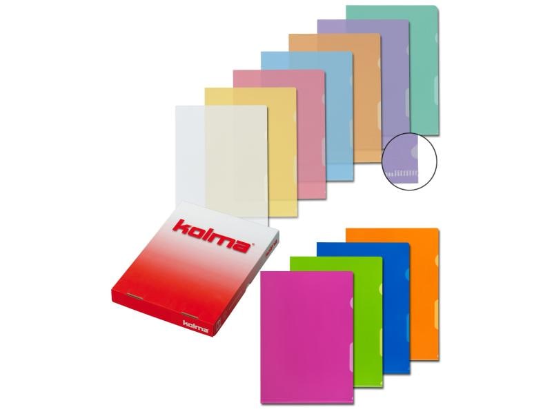 Kolma Sichthülle Visa Dossier A4 SuperStrong 100 Stück Visa Dossier AntiReflex SuperStrong
