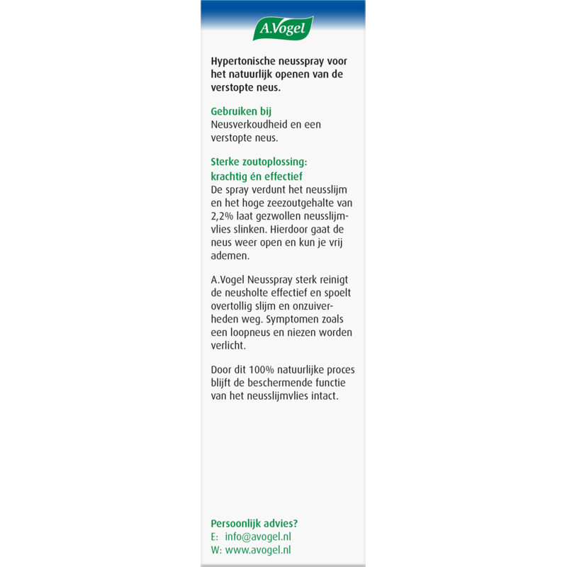A.Vogel Cinuforce neusspray sterk
