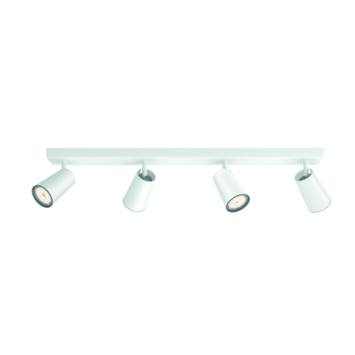 Philips Paisley opbouwspots wit 4x GU10 230V